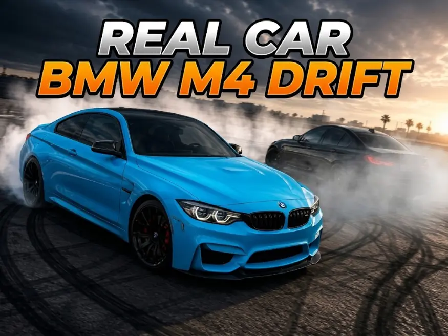 Real Car BMW M4 Drift